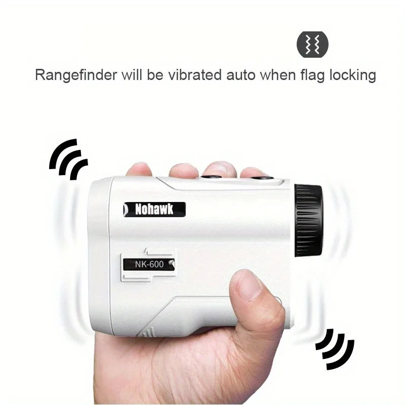 Golf Laser Rangefinder Distance Meter with Slope Compensation Monocular Telescope For Hunting Golf