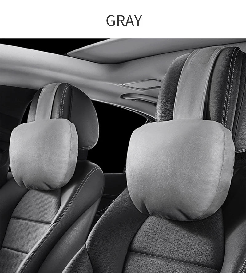 Memory Cotton Car Headrest Neck Support For Car Supplies Seat Class Soft Universal Adjustable Car Pillow Neck Rest Cushion