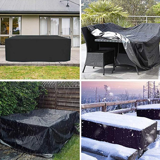 Waterproof Oxford Furniture Cover Outdoor Garden Patio Rattan Table Chair Sofa Dustproof Protector