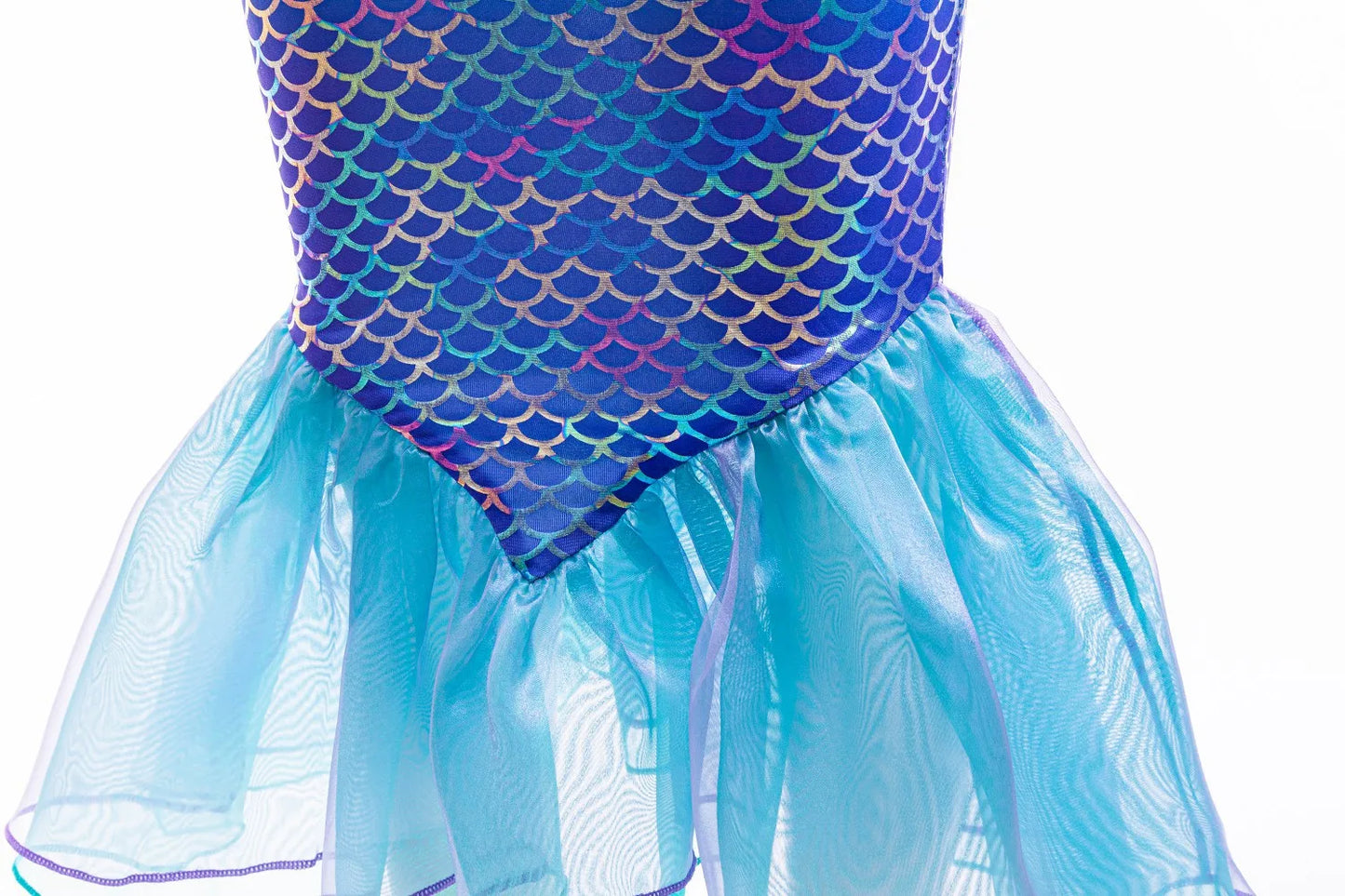 Little Mermaid Costume For Girl Ariel Dress Kids Birthday Halloween Carvinal Party Dresses Cosplay Clothes Children Prom Gown