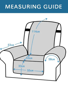1 Seater Recliner Sofa Cushion Quilted Anti-Slip Recliner Chair Cover Mat Furniture Protector Couch Cover Pet Sofa Cushions