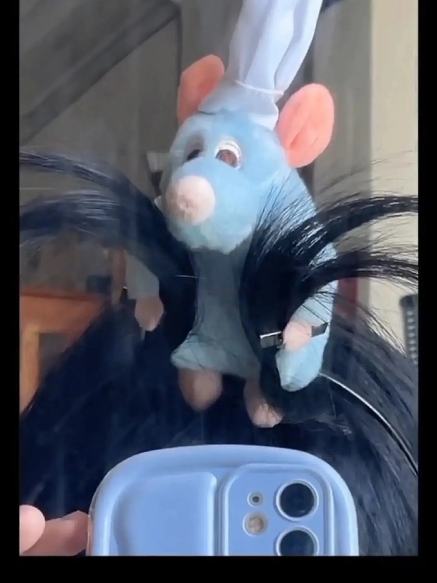 16cm Store Ratatouille Chef Remy Magnetic Shoulder Plush Toy Gifts Kawaii Plush Stuff Toys For Friends Birthday Gift