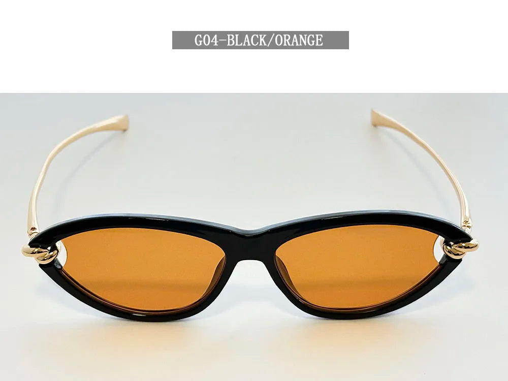 Vintage Cat Eye Sunglasses With UV400 Protection