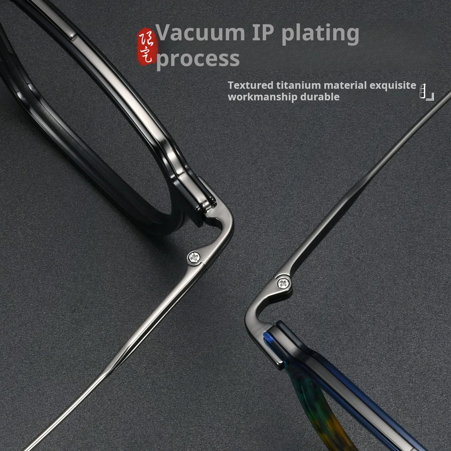 Luxury Lightweight Titanium Pilot Double Bridge Eyeglasses Frames