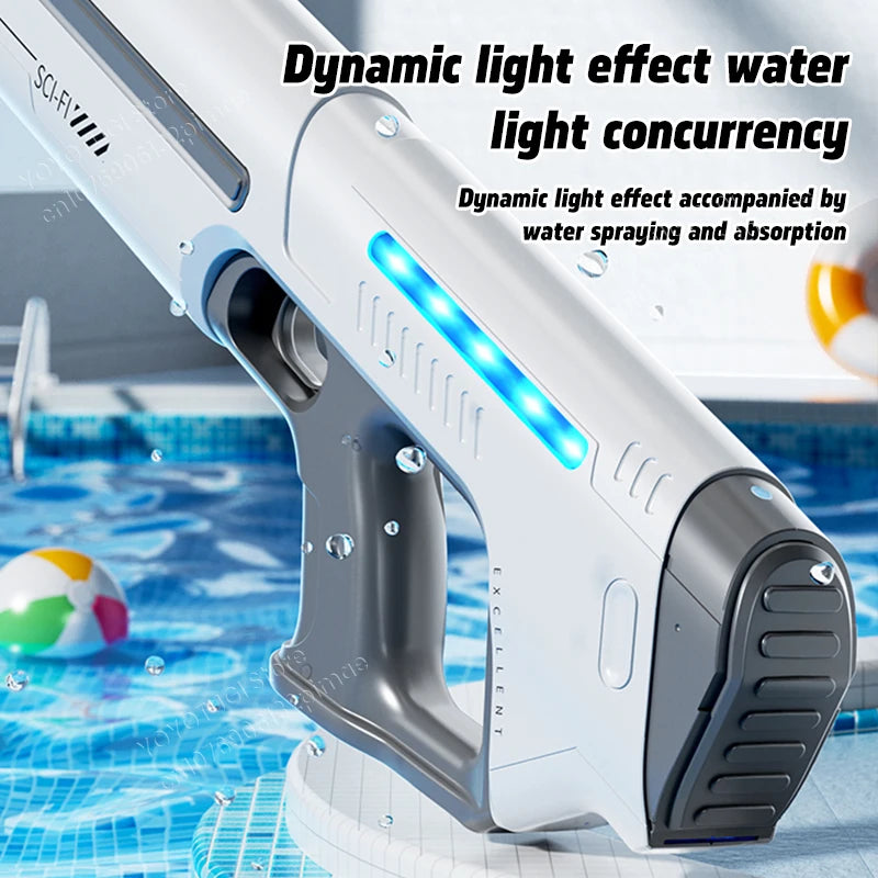 Fully Automatic Water Storage Gun Large Capacity Electric Water Absorbing Water Blaster