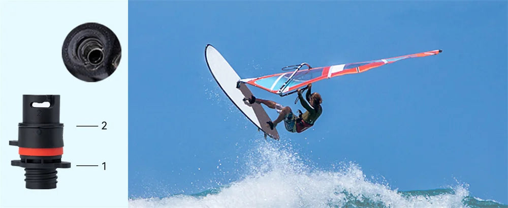 Electric Kayak Accessories PVC Inflatable Boat SUP Pump 20PSI 4000mAh Stand Up Paddle Board for Tent Mattress Wing Kite