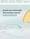Ultra light new TR90 children's glasses frame, suitable for myopia and farsightedness, with high-quality lenses
