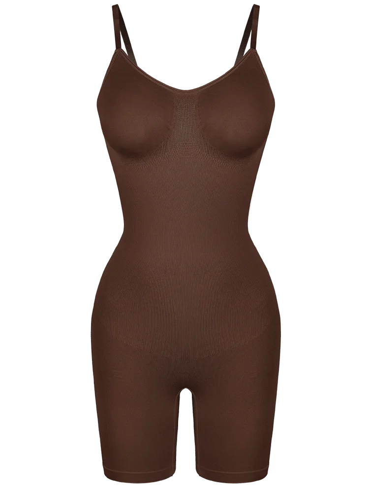 Women Full Body Shapewear Bodysuit – Tummy Control Thigh Slimmer Fajas