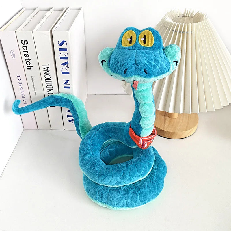 new hot Gary Snake Plush Toys Can Be Bent Anime Fidget Toy Rotatable Articulated Ornament Toys Gift Sofa Hug Pillow Periphery