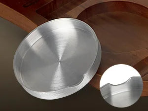 Cigar Humidor, Solid Wood Cigar Ashtray & Acrylic Cigar Jar Kit with Cigar Cutter, Humidifier and Dropper, Holds 18-20 Cigars