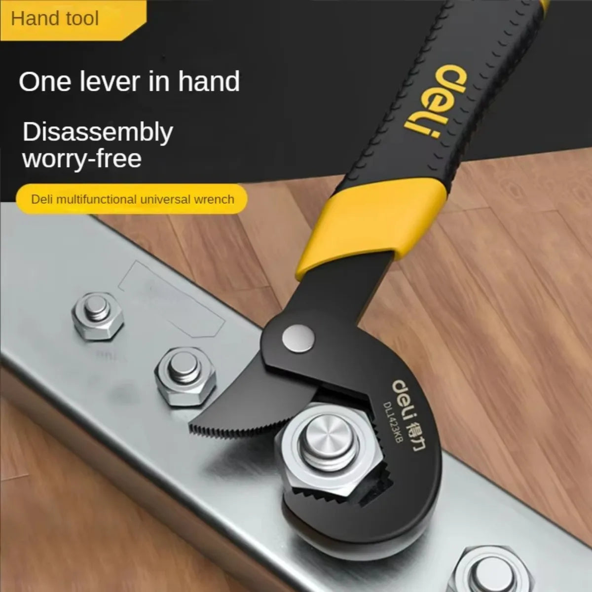 14-30 / 30-60mm Universal Key Pipe Wrench Open End Spanner Set High-carbon Steel Snap N Grip Tool Plumber Multi Hand Tool