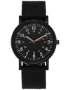 Men Business Leather Calendar Watch Men's Fake Three Eye Luminous Quartz