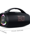 Portable Bluetooth Speaker, Wireless TWS Subwoofer, Waterproof Mobile, HIFI Quality, Big Power, 160W