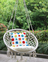 Outdoor Patio Garden Hammocks Hanging Hammock Swing Cotton Rope Chair Non-Iron Stand Indoor Camping Outdoor Furniture