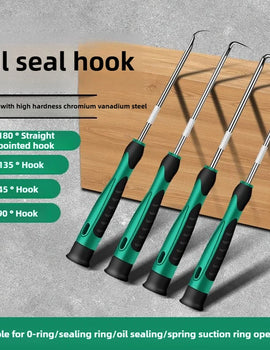 Car Auto Vehicle Oil Seal Screwdrivers Set O-Ring Seal Gasket Puller Remover Pick Hooks Tools Sealing Repair Tools 16cm 4Pcs