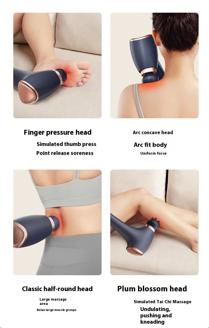 Massage , Muscle Massage  for Athletes Handheld Electric Deep Tissue Back Massager, Percussion Massage , Neck Back Mass