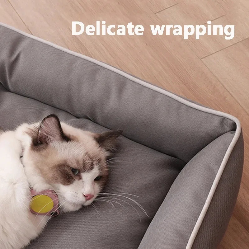 Cozy Pet Bed Cushion for Cats and Small Dogs