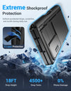 Big Stand For Z Fold 5 Case with Slide Camera Cover Built-in HD Screen Protector Full Body Heavy Duty Shockproof Slim Phone Case