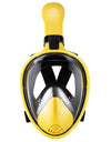 Full Face Snorkel Mask Diving Mask Swimming Goggles For Adult Detachable Camera Mount 180 Panoramic View Safety Breathing System