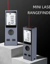 Mini Laser Distance Meter USB Rechargeable Portable Handheld Digital Laser Tape Measure Range Finder Test Tool