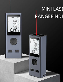 Mini Laser Distance Meter USB Rechargeable Portable Handheld Digital Laser Tape Measure Range Finder Test Tool
