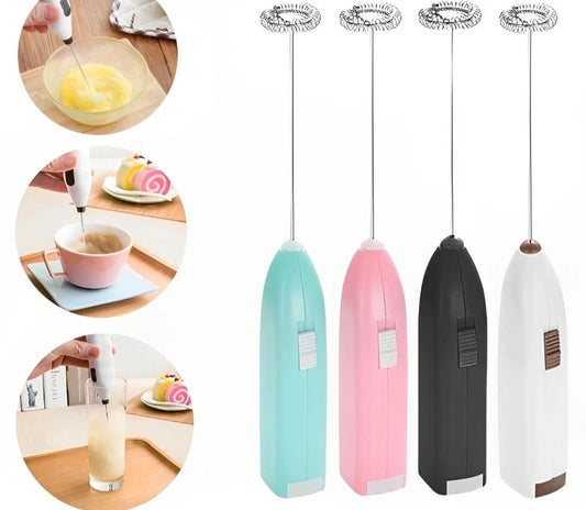 Mini Electric Milk Foamer Blender Wireless Coffee Whisk Mixer Handheld Egg Beater Cappuccino Frother Mixer Kitchen Whisk