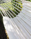 Super Comfortable Canvas Hammock Chair Durable Indoor/Outdoor Swing Seat for Garden, Patio, Camping, Home Leisure