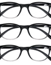 Reading Glasses Oval Frame Metal Rivet Men Readers Magnifying Eyeglasses with Black Diopter +0.5+0.75+2.25+2.75+5.