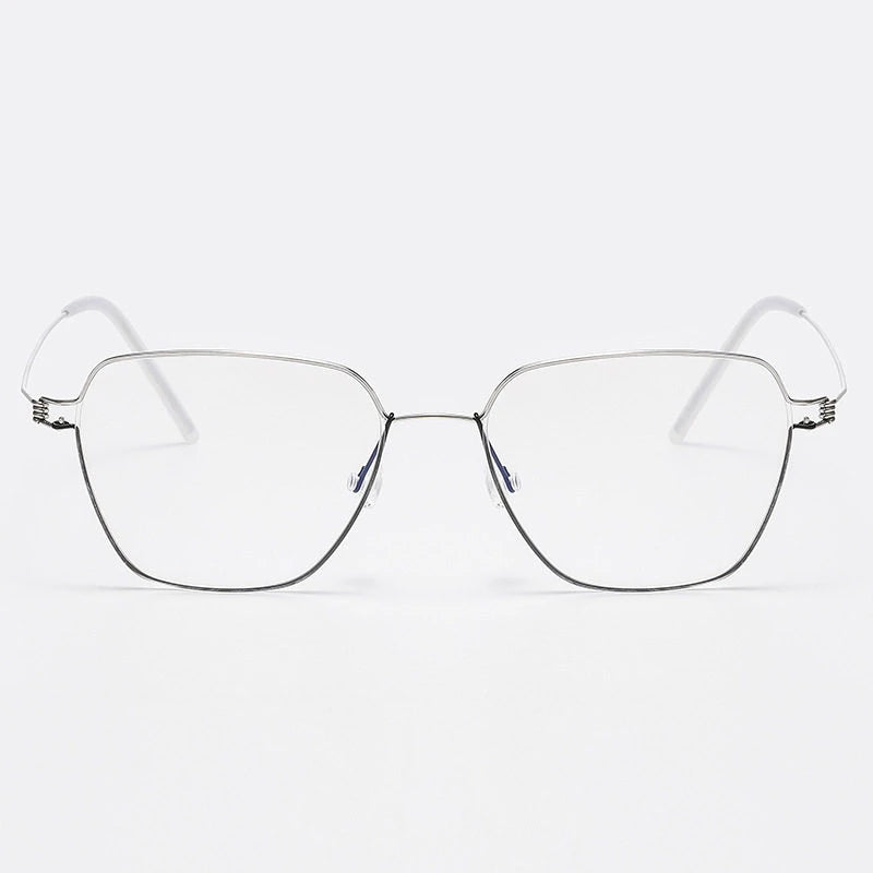 Polygon Titanium Screwless Ultralight Eyeglasses Frame