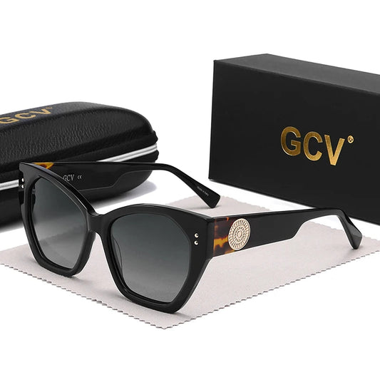 Butterfly Frame Women Polarized Sunglasses Acetate UV400 Fashion Party Eyewear