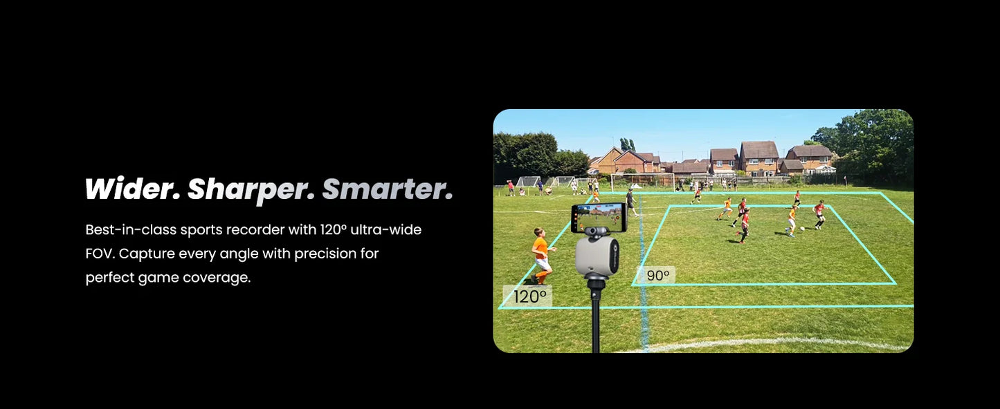 AI Auto Tracking Sports Camera 4K 60FPS Smart Team Sports Recording System
