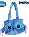Disney Plush Backpack Ins Japanese Blue Stitch Funny Cartoon Large-Capacity Student Backpack Kindergarten Bag