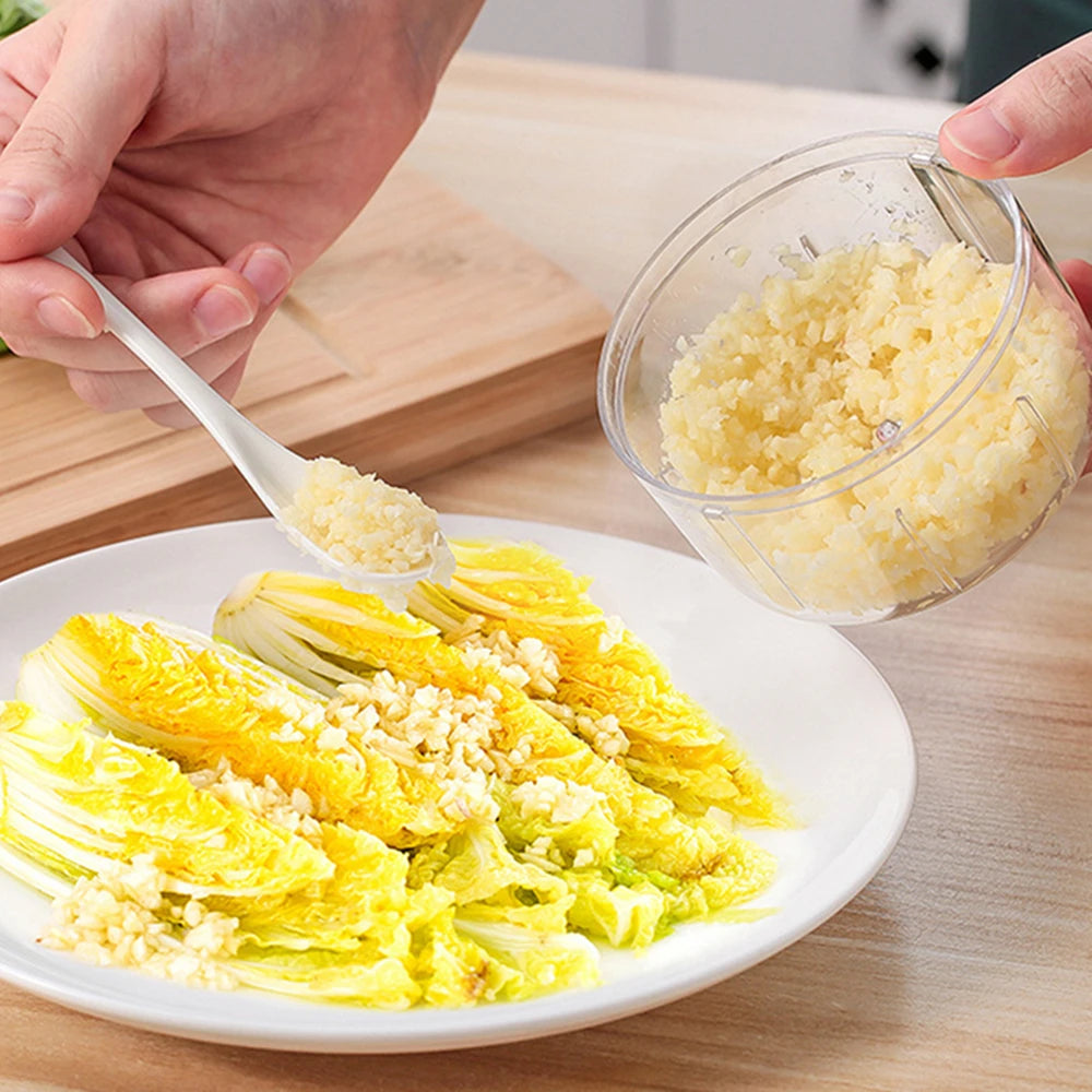 Portable Electric Garlic Masher Crusher 100ml Garlic Chopper Food Processor Kitchen Kitchen Gadgets Electric