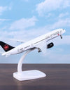 1 Set Alloy Metal Air Canada Airlines B787 Airways Diecast Airplanes Building Kit With Wheels 20cm Plane Model Toy