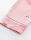 Women’s Winter 100% Cotton Pajama Set – Loose Fit, Turn-Down Collar, Long Sleeves, Cute Pink