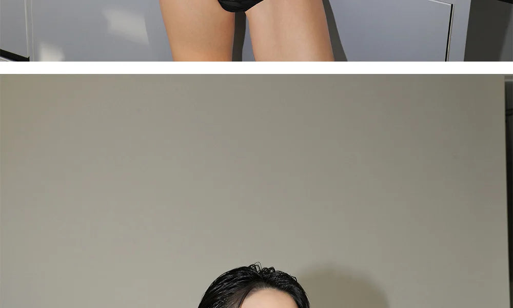 Womens U Shaped Underwire Push Up Bra and Brief Set