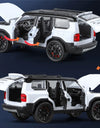 1/32 PRADO Land Cruiser Alloy Car Model Diecast Metal Off-road Vehicle Car Model Simulation Sound and Light Toy Gift