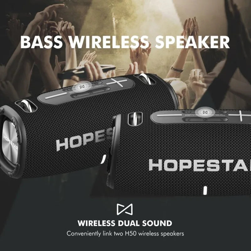 20W High Power Boombox Speakers Portable Bluetooth Super Subwoofer Mp3 Player Powerful Column Soundbox Audio Center