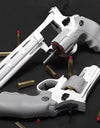 Continuous Firing ZP5 357 Revolver Launcher Pistol Soft Dart Bullet Toy Gun CS Outdoor Game Weapon