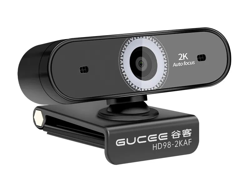 2K UHD Webcam 60fps 10X Zoom USB Web Cam for Pc  Autofocus for Streaming Video Calling Conference Digital Camera Computer