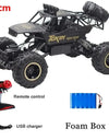4WD RC Car 1:12 37CM / 1:16 28CM Remote Control Trucks 2.4G Radio Control Off-Road 4x4 Vehicle Children Toys for Kids