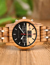 Wood Watch Zebra Multifunctional Luminous Lettering Custom