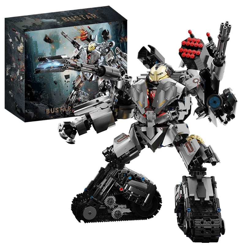 Hulkbuster Building Blocks MOC Model Iron Man Bricks Sets Marvel Superheroes DIY Toys for Boys Adult Collecting Toy