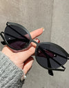 Business Sunglasses Double Beam Sun Glasses Trendy Versatile Glasses Trend Women Decorative Eyewear UV400