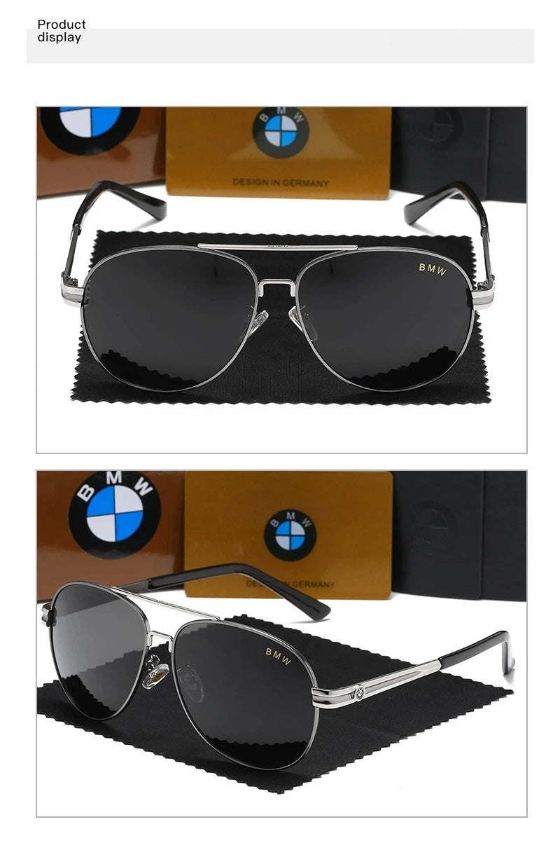 For BMW Car High End Luxury Driving Polarized Sunglasses Anti Glare Driver Sunglasses
