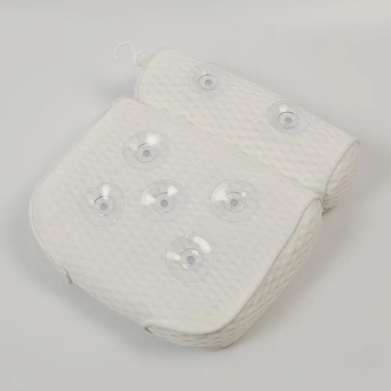 Universal 4D Bathtub Pillow Household Bath SPA Massage Pillows 7 Suction Cup Non-slip Bath Back Pillow Bathroom Accessories