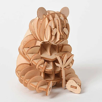 3D Wooden Puzzle Toys for  Adults Teens Animal Assembly Kit Decoration Animal Puzzle Games Home Office Creative Ornament