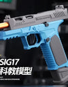 Soft Bullet Airsoft Sig17 Throwing Shell Toy Gun Launcher Outdoor Sports CS Game Weapon Pistol Shooter Weapon For Children Gift