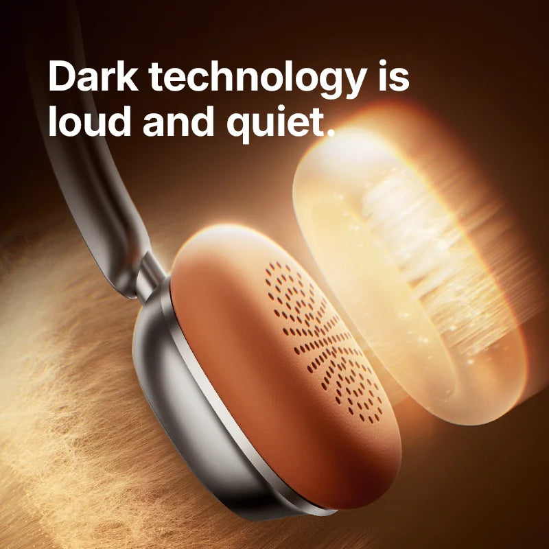 D20S Retro Headband Headphones Bluetooth 5.4 Sport Earbuds HiFi Sound Noise Cancelling Headband Earphones for Running