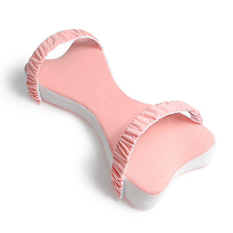 Multifunctional leg clamp pillow soft slow rebound memory cotton sleep pad foot pillow to maintain leg knee and hip curves
